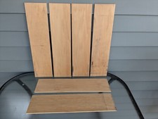 6 Thin Antique Old Growth Poplar, Pine Wood Lumber 4 1/2" X 18" X 3/16 Lot XX17
