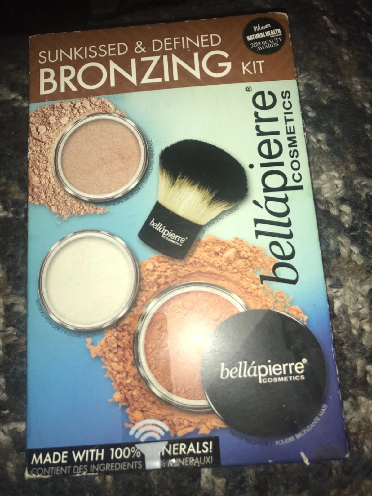 Bellapierre Sunkissed & Defined Bronzing Kit- Mineral Makeup NIB
