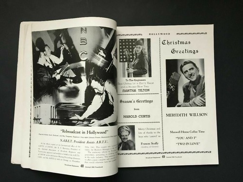 1941 Broadcast Engineers Journal Christmas Edition many radio photos ads - Picture 6 of 8
