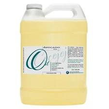 Avocado oil 1 gallon bulk refined unscented for body hair natural pure non-gmo