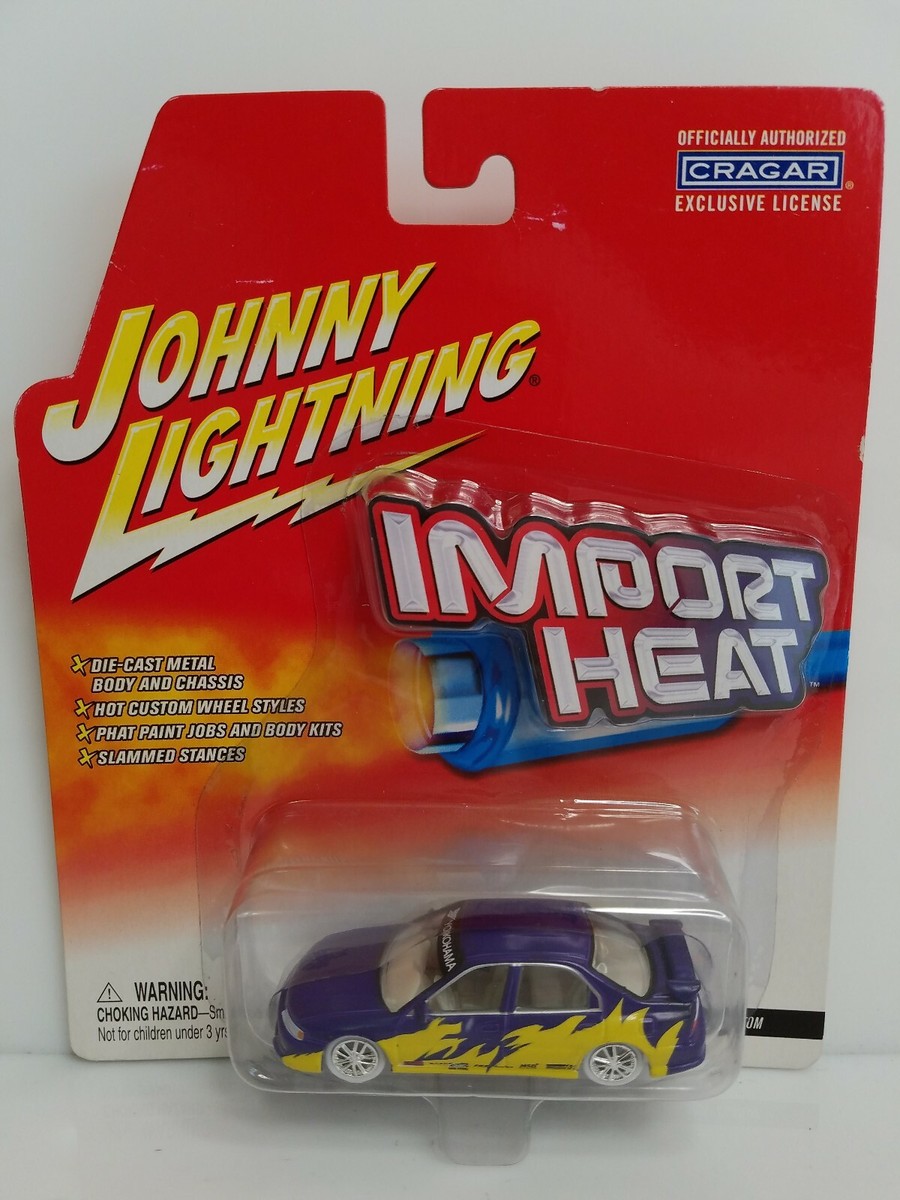 Rare Johnny Lightning Import Heat Honda Accord Custom White
