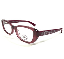 Disney Kids Eyeglasses Frames 3E 2006 1572 Clear Purple Cat Eye Frozen 46-15-125