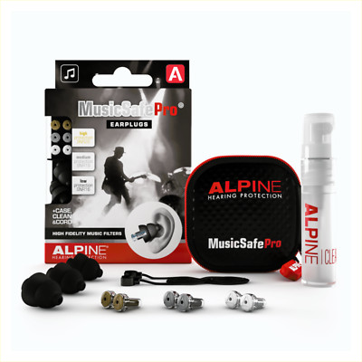 ALPINE Music Safe Pro II schwarz | Musiker-Gehörschutz | black | SNR-Gehörschutz