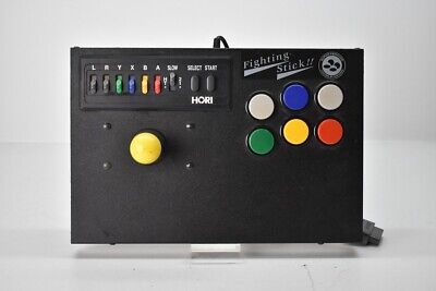 HORI Fighting Stick Controller HSJ-12 Super Famicom Nintendo Arcade Stick  Tested