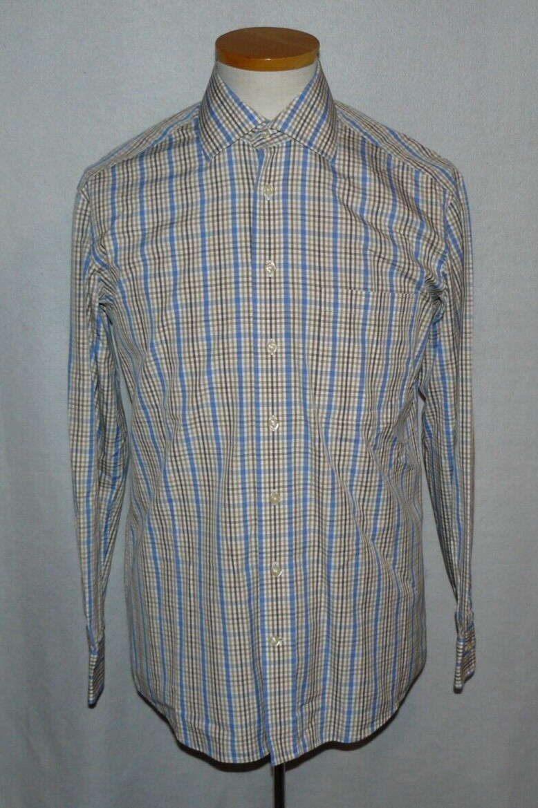 Chemise GANT Slim Fit Two-ply Poplin - Taille XL, Fabriqué Au Portugal, Occasion Très Bon état, Multicolore