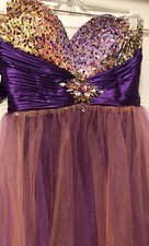 Ribs Designs Quinceanera Quince Dress Short, Strapless, Size 12 Juniors