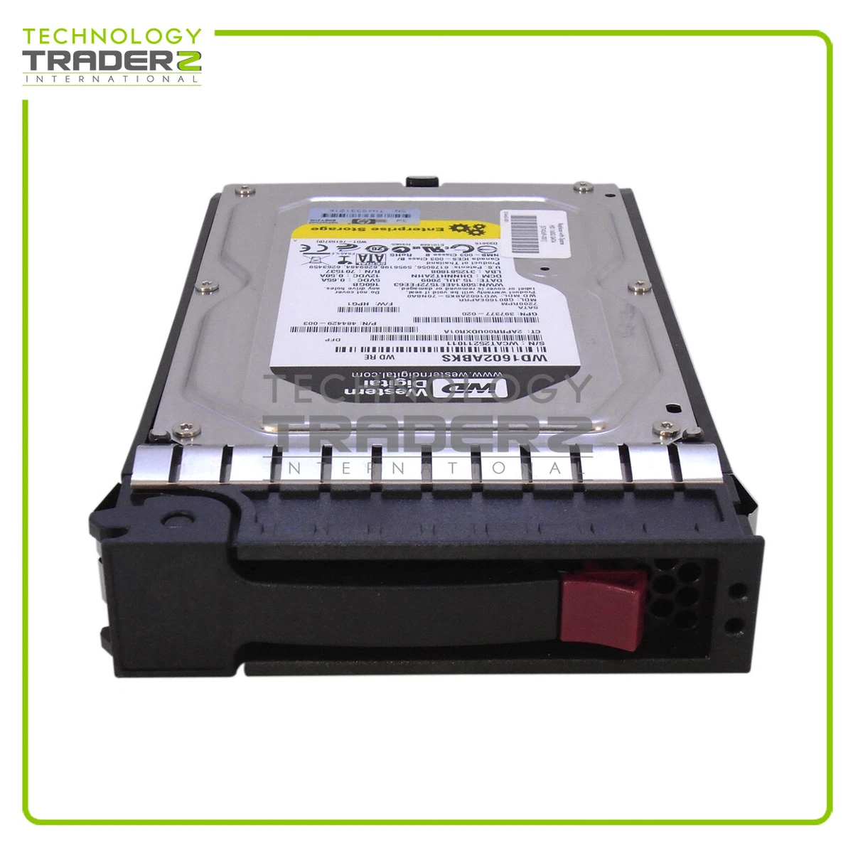 Disque Dur Serveur HP 3.5" 2To SATA 7.2K RPM – Modèle 657890-001 (occasion)