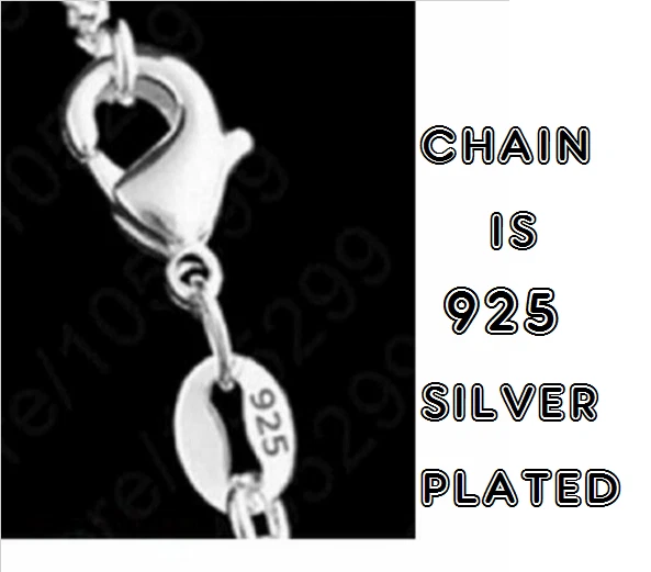 CRUZ CRISTIANA Colgante 20" Plata de Ley 925 FIGARO Cadena Collar Hombres Mujeres Foto 4 de 4