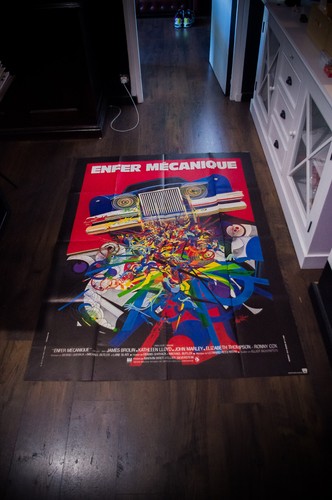 THE CAR French Grande Vintage Movie Poster Original 1977