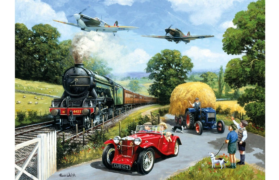 Kevin Walsh Nostalgia - 1940's Summer 1000pc Jigsaw Puzzle - Image 2 of 2