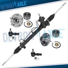 Rack Pinion Front Wheel Bearing Hub Outer Tie Rod for 1998-2003 Toyota Sienna