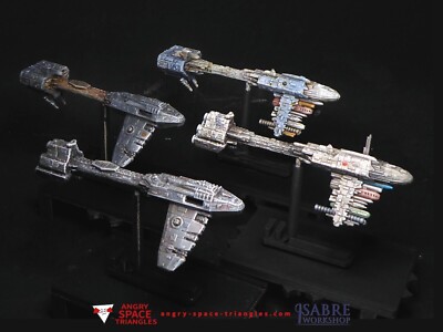 Bemalte Nebulon B Fregatte Refits für Star Wars Armada (inoffiziell)