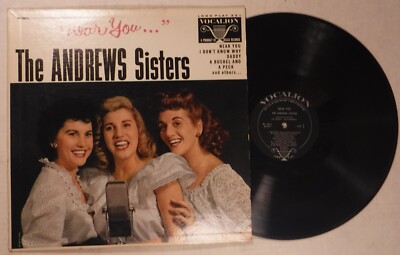 ANDREWS SISTERS / NEAR YOU / VOCALION 3611 / 12 INCH 33 RPM MONO VINYL ...