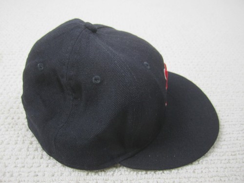 Boston Red Sox Hat Cap Fitted Adult 7-1/8 Blue MLB Baseball Heritage Series Mens - Picture 6 of 9