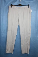 BNWT SIZE 33"W AMAZON CLASSIC FIT STRETCH GOLF PANT IN CREAM 29" LEG 7685