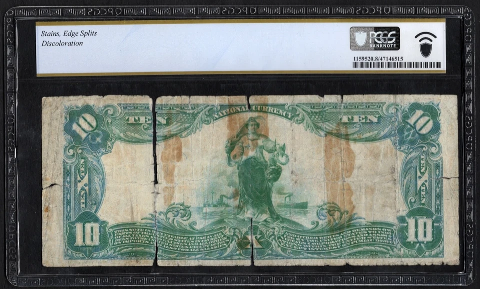KC- Fr.624 1902 PB $10 Georgetown , KY #2927 - VF 8 Details by PCGS Banknote - Image 3 of 3