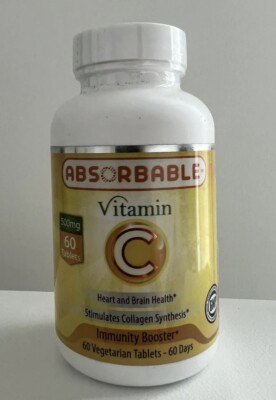 ABSORBABLE Vitamin C 500 mg, Proudly Brought to You by Nutritional Research Co