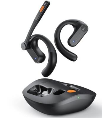 OneOdio EKSA S30 Open-Ear TWS Telecom-Headphone Headset Kopfhörer schwarz