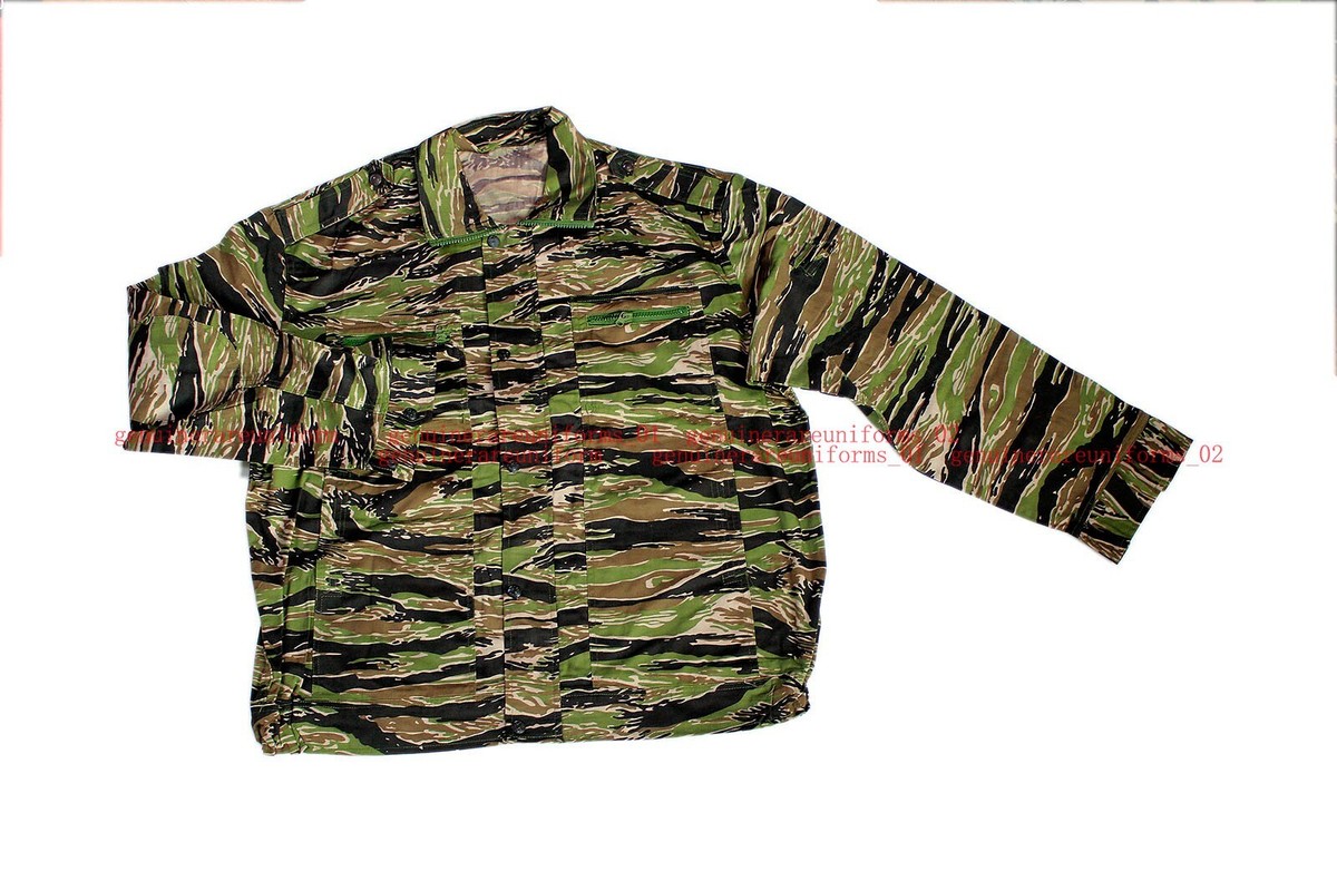 オオシマレイ リブポロトップス SWEDISH ARMY COLLAR PO Rare Genuine China PLA OPFOR Type-96 Tiger stripes Camo
