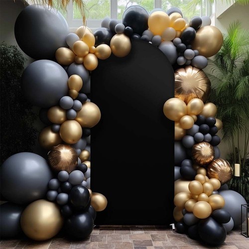 Double Side Arch Backdrop Covers Arched Wall Wedding Party Birthday Event Props - Picture 8 of 21