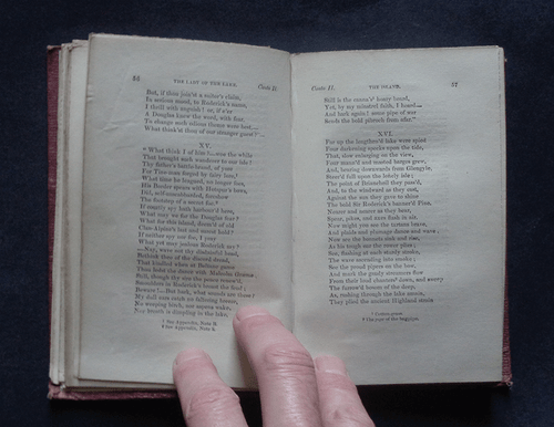 THE LADY OF THE LAKE by Sir Walter Scott, Bart: Scottish Poetry / Verse / 1859 - Imagen 5 de 9