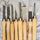 Woodworking Wood Turning Carving Chisel Lathe 8 Tools