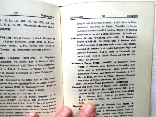 Index of Japanese Painters, Society Friends Eastern Art, 1959, Chas, Tuttle - Imagen 8 de 8