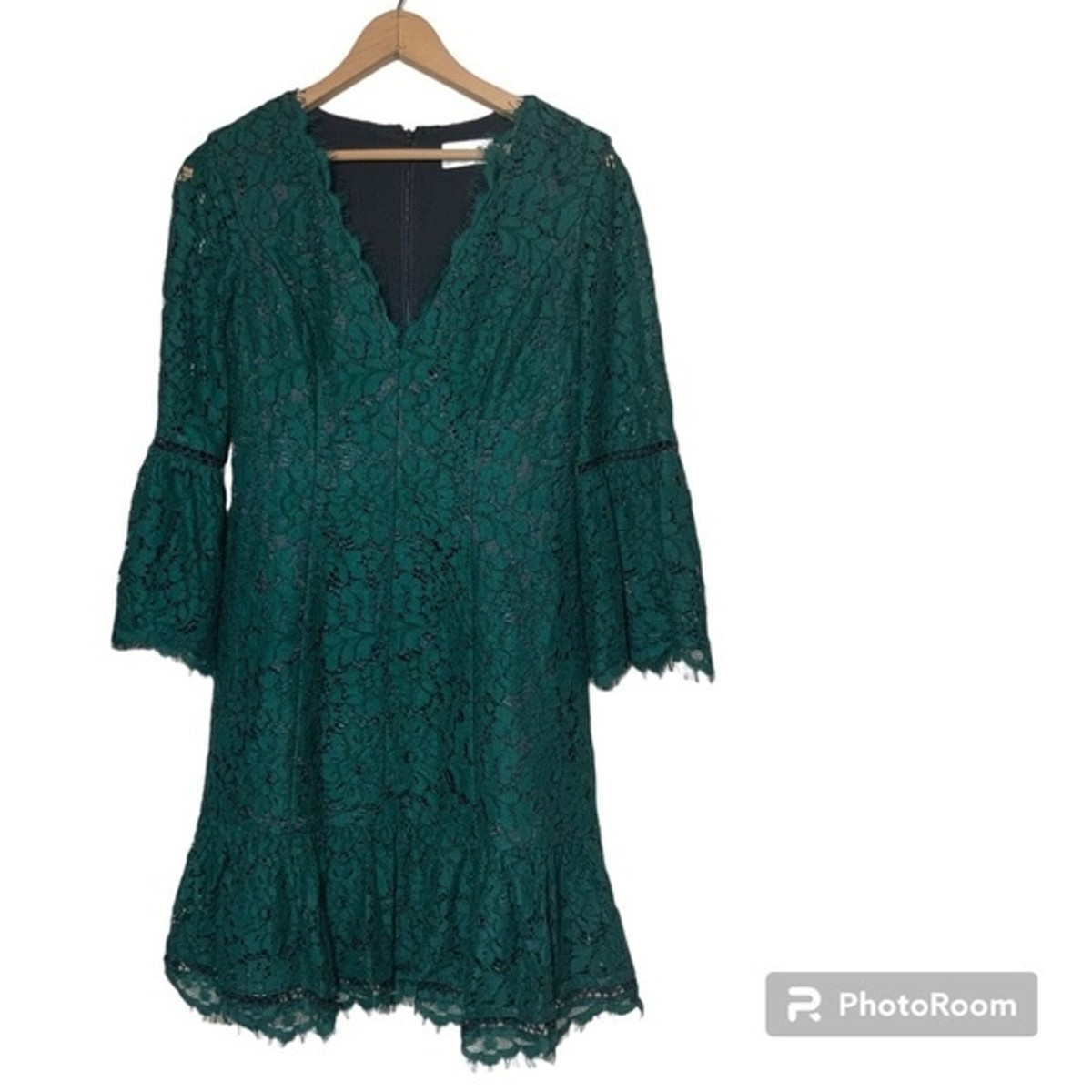 ELIZA J Bell Sleeve Lace Cocktail Dress | eBay