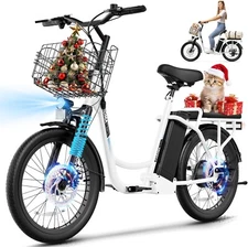 Adult Electric Scooter With Seat 500W 35KM Long Range Commuter Folding E-Scooter