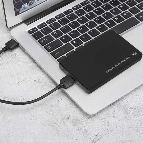 USB3.0 SATA SSD 2,5"Festplatte Externes Gehäuse Festplattengehäuse SSD-Case - Bild 6 von 9