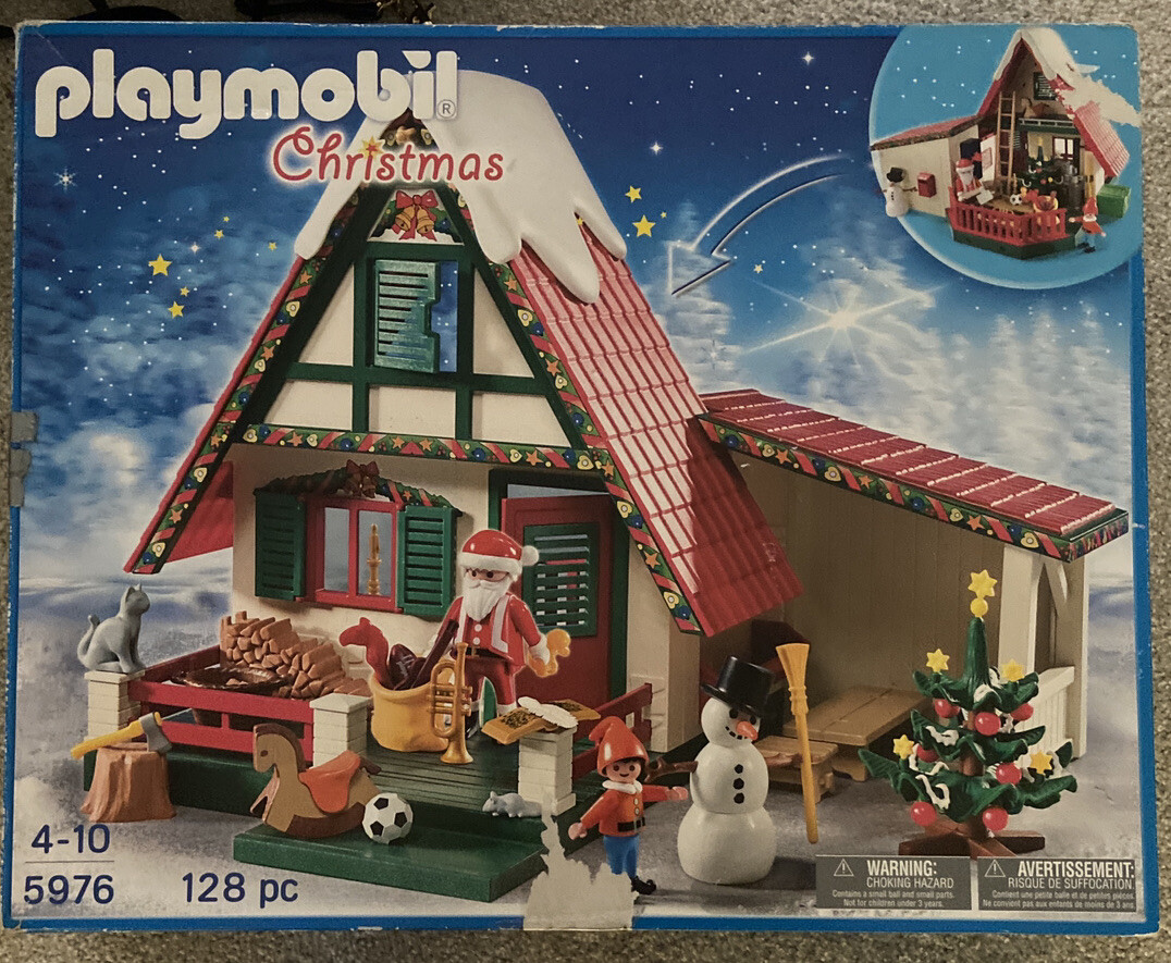 playmobil christmas house