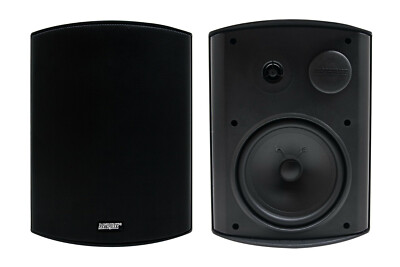 Earthquake Sound AWS-602B Allwetter Lautsprecher Indoor/Outdoor System SCHWARZ