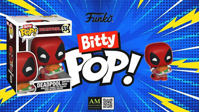 FUNKO BITTY POP - DEADPOOL - #534 DEADPOOL SUPER HERO  MINI FIGUR