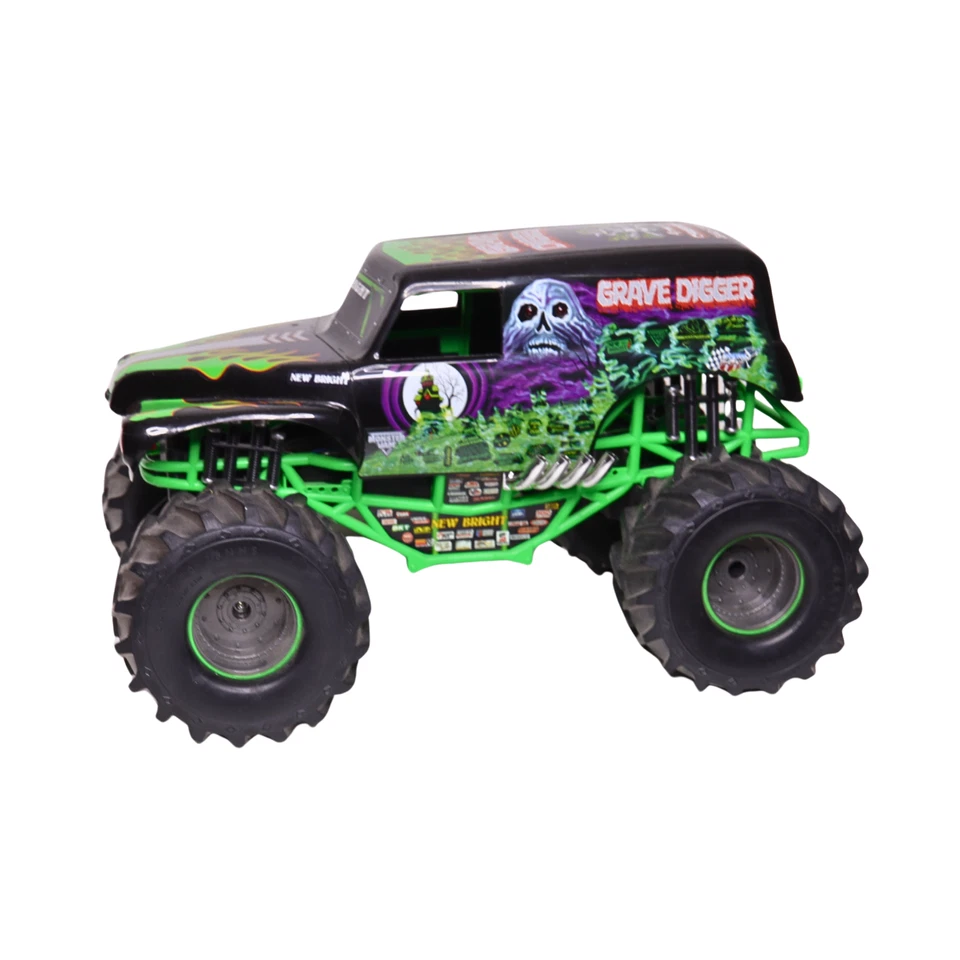 New Bright Monster Jam Grave Digger Remote Control 2.4 GHz Monster Truck 1:10 - Image 2 of 4