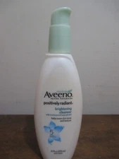 Aveeno Positively Radiant Brightening Cleanser Gentle, Non Comedogenic 6.7 fl oz