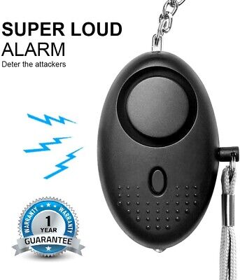 Police Approved Alarm Personal Panic Rape Attack Safety Security Alarm 140db UK