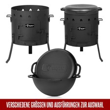 Forno Kazan bollitore gulasch bollitore per fuoco pentola in ghisa forno focolare Utschak BBQ-Toro