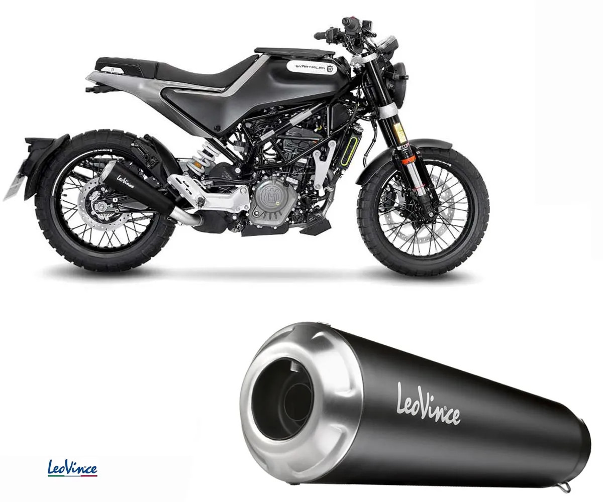 Exhausts Leovince Approved GP ONE HUSQVARNA SVARTPILEN/VITPILEN 125 2021 2023