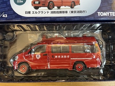 Tomica Limited Vintage NEO LV-N43 03a Elgrand Fire Command Vehicle