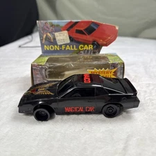 1987 80s Vtg Non-Fall Mystery Magical 5" PLASTIC TOY Car Battery Operated + Box