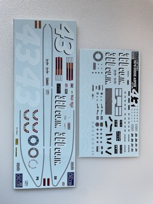 1978 Dodge Aspen #43 Richard Petty Kit Car 1/25 Model Car Decals