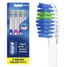 Oral-B Toothbrush Indicator Color Collection Medium 4-Pack