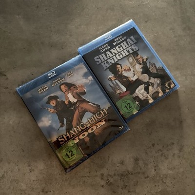 SHANG-HIGH NOON + SHANGHAI KNIGHTS Blu-ray NEU/OVP Neuauflage Jackie Chan