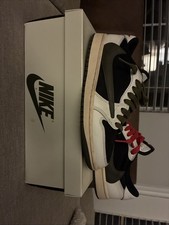 WMNS Air Jordan 1 Low OG SP - Travis Scott Olive - Used 5.5M/7W USED 8.5/10 