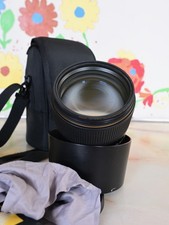 Nikon NIKKOR AF-S 105mm F/1.4 E ED Lens ArcrestII NC Filter CL-M3 Case Mint-