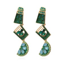 Sparkling Crystal Margarita Multilayer Tequila Shot 5.9cm 2cm Green