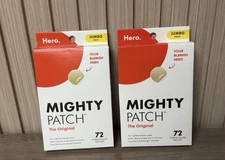 2 X Hero Cosmetics Mighty Patch Original 72ct (144)– Hydrocolloid Pimple Patches