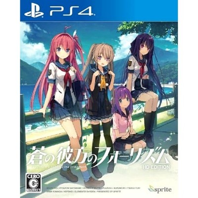 Aokana: Four Rhythm Across the Blue HD Edition PS4 NTSC-J CIB Digital Manual