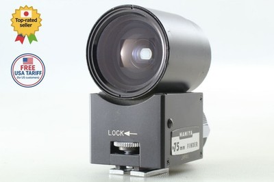[Exc+4] Mamiya 75mm View Finder for Universal Press Super 23 From JAPAN