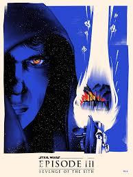 NO LONGER A JEDI 18''x24'' Screen Print Poster Lyndon Willoughby Star Wars Eps III